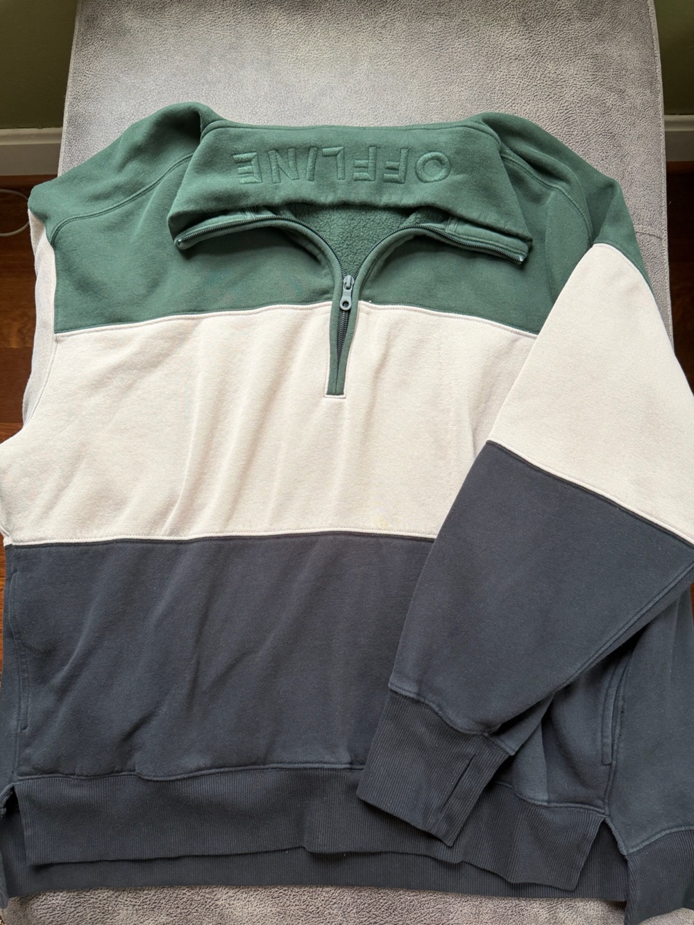 OFFLINE by aerie Cloud Fleece Quarter Zip